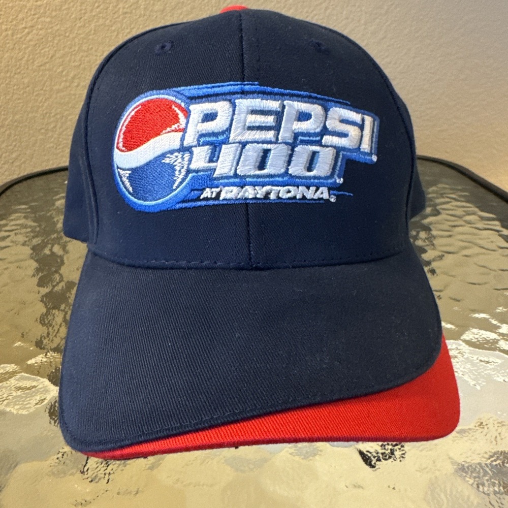 Vintage Pepsi 400 NASCAR Hat Daytona International Speedway Magic Headwear NEW